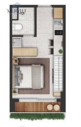 Apartamento com 1 Quarto à Venda, 22 m² em Indianópolis - São Paulo