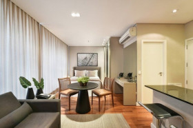 Apartamento com 1 Quarto à Venda ou Locação, 42 m² em Vila Olímpia - São Paulo