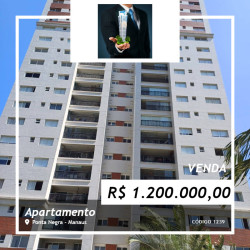 Apartamento à Venda, 113 m² em Ponta Negra - Manaus