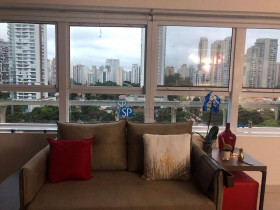 Apartamento com 1 Quarto à Venda, 40 m² em Brooklin Paulista - São Paulo