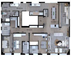 Apartamento com 3 Quartos à Venda, 279 m² em Jardim Paulista - São Paulo