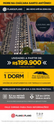 Apartamento com 1 Quarto à Venda, 29 m² em Chacara Santo Antonio - São Paulo