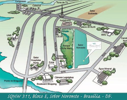Condomínio Atrium D Argent - Asa Norte - Brasília - DF