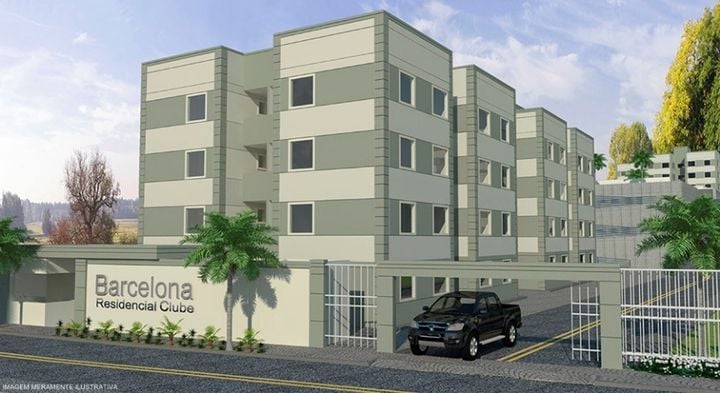 Condomínio Barcelona Residencial Clube - Santa Luzia - Belo Horizonte - MG