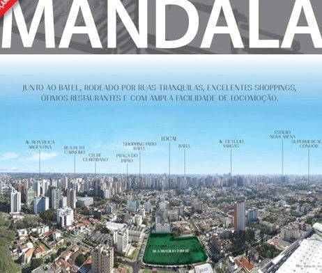 Condomínio Mandala Apartamento Curitiba - Água Verde - Curitiba - PR