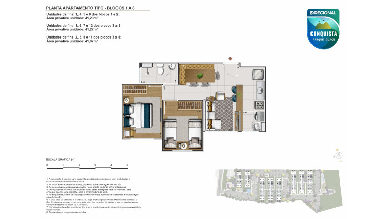 Imagem Apartamento com 2 Quartos à Venda, 41 m²em Jardim Nova Era - Nova Iguaçu