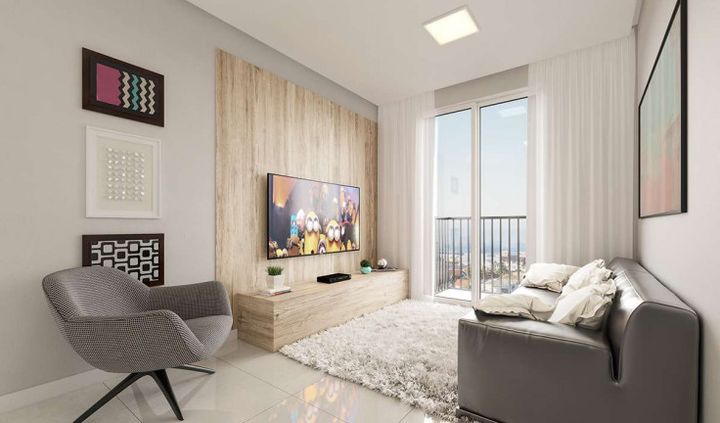 Imagem Apartamento com 2 Quartos à Venda, 49 m² em Praia De Fora - Palhoça