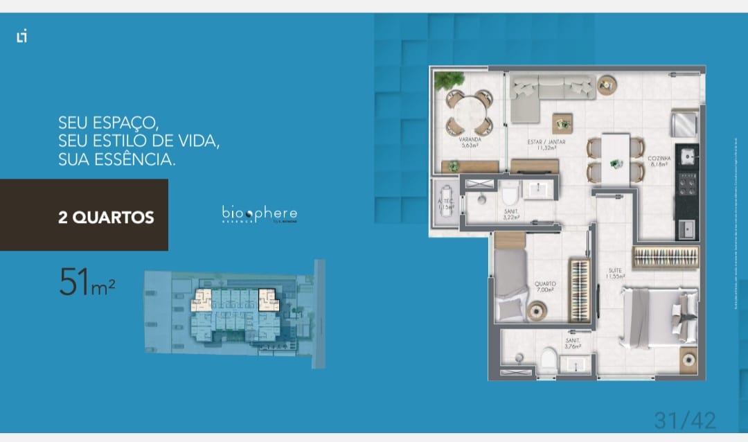 Imagem Apartamento com 2 Quartos à Venda, 51 m²em Paralela - Salvador