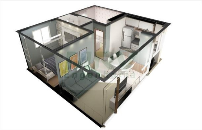 Imagem Apartamento com 2 Quartos à Venda, 43 m² em Barra de Jangada - Jaboatão dos Guararapes