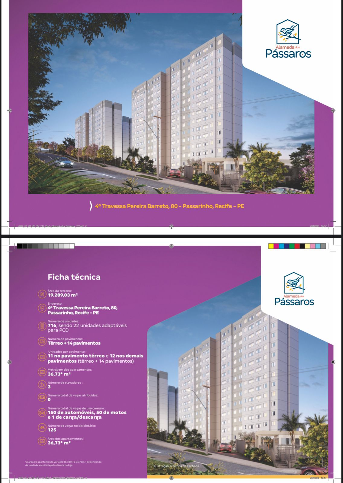 Foto do imóvel Apartamento com 2 Quartos à Venda, 36 m²em Passarinho - Recife Foto do imóvel Apartamento com 2 Quartos à Venda, 36 m²em Passarinho - Recife