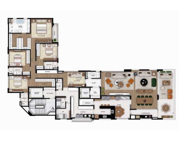Imagem Edifício Residencial com 4 Quartos à Venda, 330 m² em Itaim Bibi - São Paulo