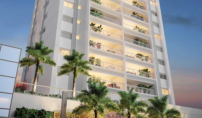 Imagem de fundo do condomínio Condomínio Condominio East Blue - Chácara Califórnia - São Paulo - SP