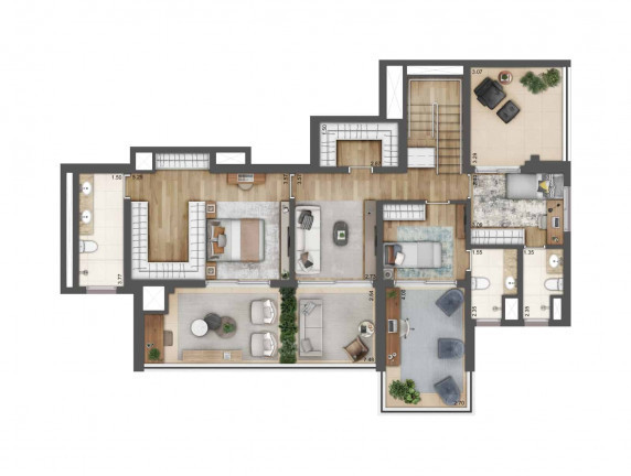 Imagem Edifício Residencial com 3 Quartos à Venda, 123 m² em Jardim Aurélia - São Paulo Imagem Edifício Residencial com 3 Quartos à Venda, 123 m² em Jardim Aurélia - São Paulo