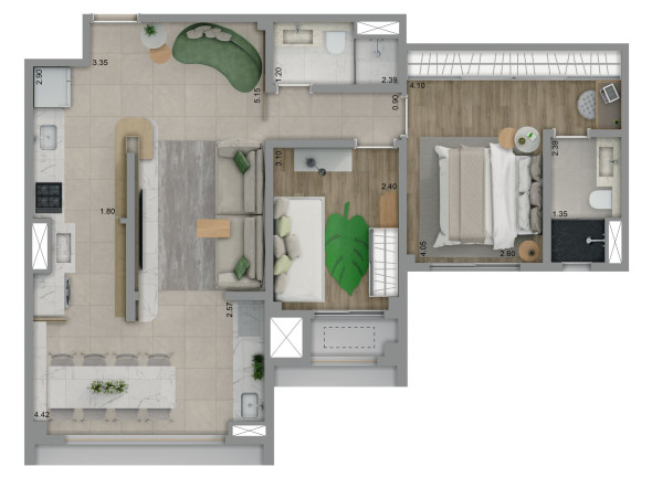 Imagem Apartamento com 2 Quartos à Venda, 71 m² em Vila Albertina - São Paulo