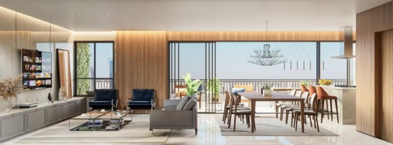 Imagem Apartamento com 4 Quartos à Venda, 219 m² em Setor Oeste - Goiânia