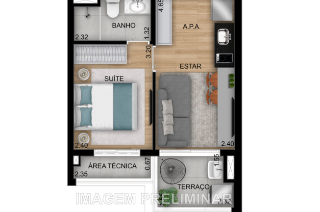 Imagem Apartamento com 3 Quartos à Venda,  em Vila Guilhermina - São Paulo