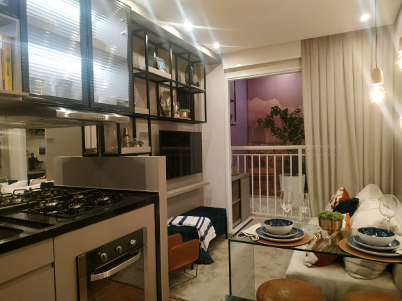 Imagem Apartamento com 1 Quarto à Venda, 31 m² em Vila das Belezas - São Paulo