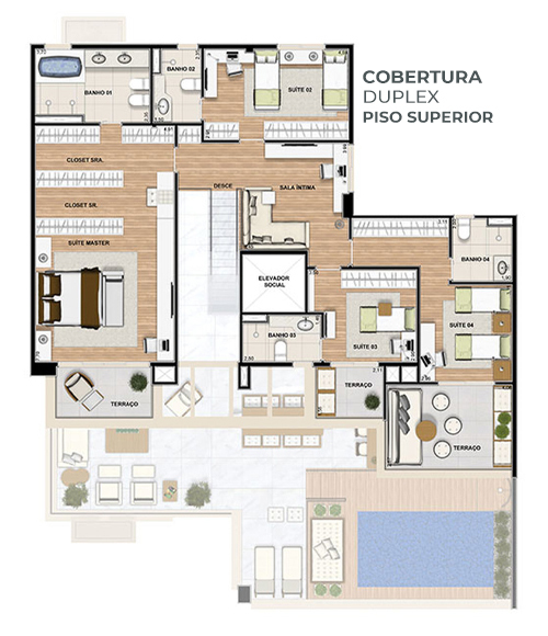 Imagem Apartamento com 4 Quartos à Venda, 246 m²em Vila Mariana - São Paulo