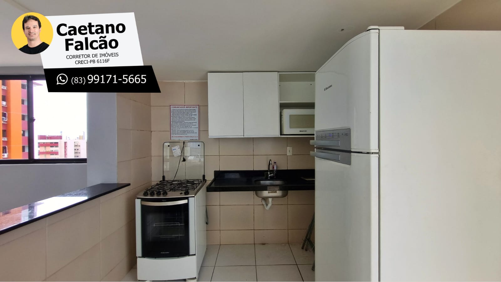 Imagem Apartamento com 1 Quarto à Venda, 32 m²em Cabo Branco - João Pessoa