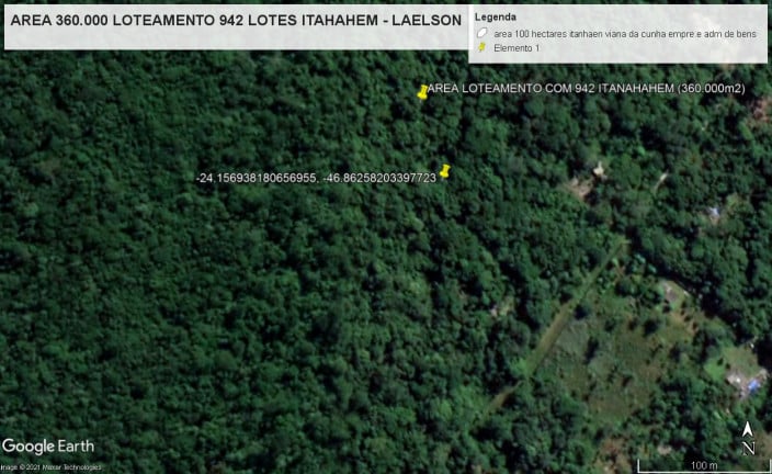 Imagem Terreno à Venda, 360.000 m² em Itanhaém - Itanhaém