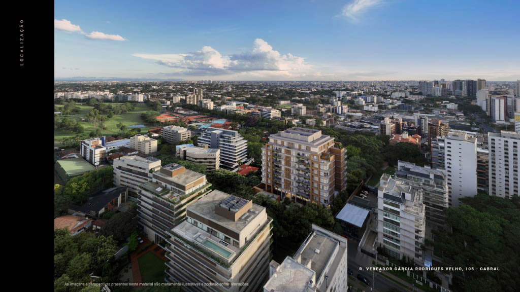 Imagem Apartamento com 3 Quartos à Venda, 215 m²em Cabral - Curitiba