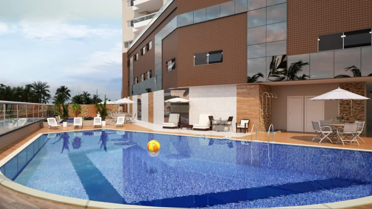 Imagem Apartamento com 2 Quartos à Venda, 88 m²em Maracanã - Praia Grande