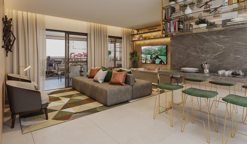 Imagem Apartamento com 1 Quarto à Venda, 32 m²em Brooklin - SÃO PAULO