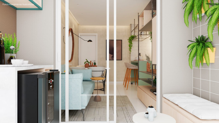 Imagem Apartamento com 2 Quartos à Venda, 50 m² em José de Alencar - Fortaleza