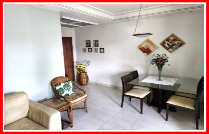 Imagem Apartamento com 3 Quartos à Venda, 110 m²em José Menino - Santos