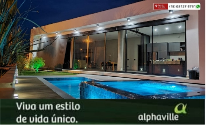 Imagem Casa de Condomínio com 3 Quartos à Venda, 274 m² em Alphaville Nova Esplanada - Votorantim