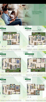 Foto do imóvel Apartamento com 2 Quartos à Venda, 50 m² em Novo Aleixo - Manaus