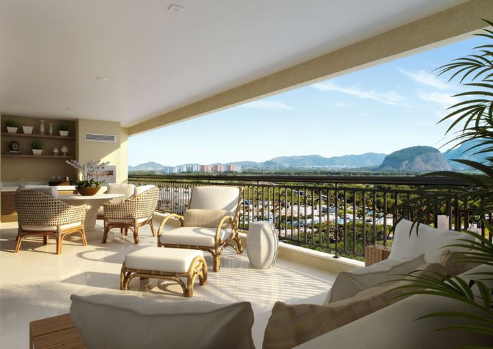 Imagem de fundo do condomínio Condomínio 360 On The Park - Barra Da Tijuca - Rio De Janeiro - RJ