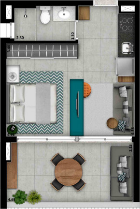 Imagem Apartamento à Venda, 26 m² em Perdizes - São Paulo