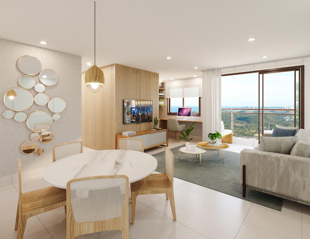 Imagem Apartamento com 2 Quartos à Venda, 55 m²em Nova Descoberta - Natal