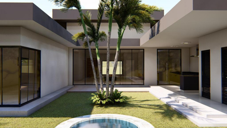 Imagem Casa de Condomínio com 3 Quartos à Venda, 250 m² em Condomínio Residencial Ecopark Bourbon - Caçapava