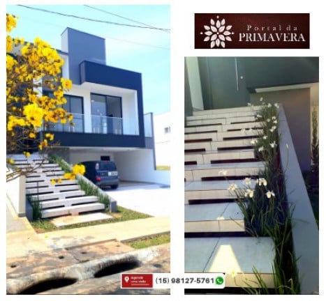 Imagem Casa de Condomínio com 3 Quartos à Venda, 197 m² em Jardim Portal da Primavera - Sorocaba