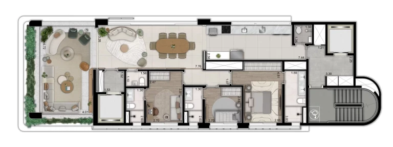 Imagem Apartamento com 3 Quartos à Venda, 157 m²em Alto da Lapa - São Paulo