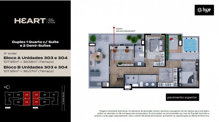 Imagem Apartamento com 3 Quartos à Venda, 108 m²em Santa Felicidade - Curitiba