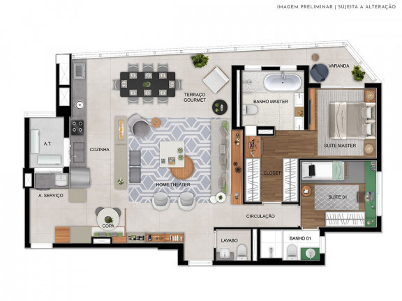 Imagem Apartamento com 4 Quartos à Venda, 115 m² em Vila Osasco - Osasco