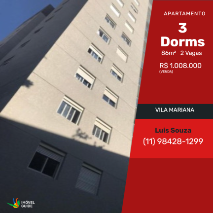 Imagem Apartamento com 3 Quartos à Venda,  em Vila Mariana - São Paulo