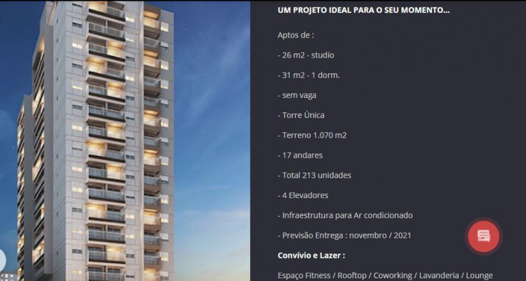 Imagem Apartamento com 1 Quarto à Venda, 26 m² em Liberdade - São Paulo