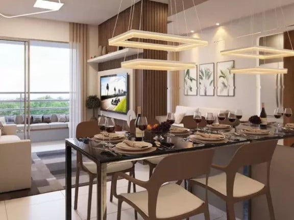 Foto do imóvel Apartamento com 3 Quartos à Venda, 54 m²em Cantinho do Céu - São Luís