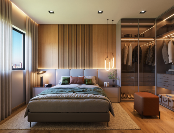Imagem Apartamento com 2 Quartos à Venda, 51 m² em Centro - Curitiba