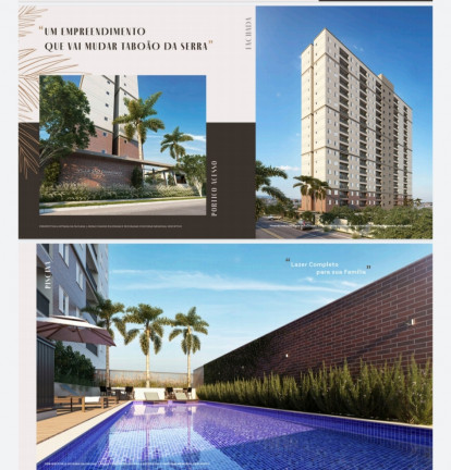 Imagem Apartamento com 2 Quartos à Venda, 42 m² em Jardim Santa Rosa - Taboão da Serra
