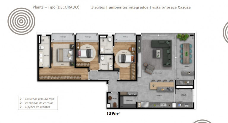 Imagem Apartamento com 3 Quartos à Venda, 127 m²em Sumarezinho - São Paulo