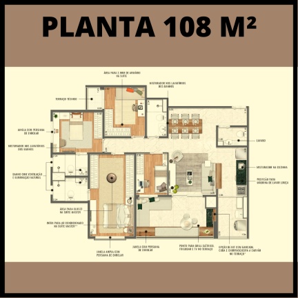 Imagem Apartamento à Venda, 108 m² em Santo Amaro - São Paulo
