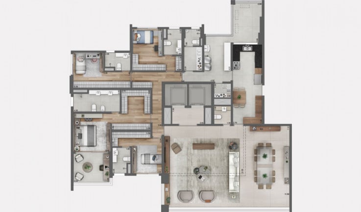 Imagem Apartamento com 4 Quartos à Venda, 280 m² em Moema - São Paulo