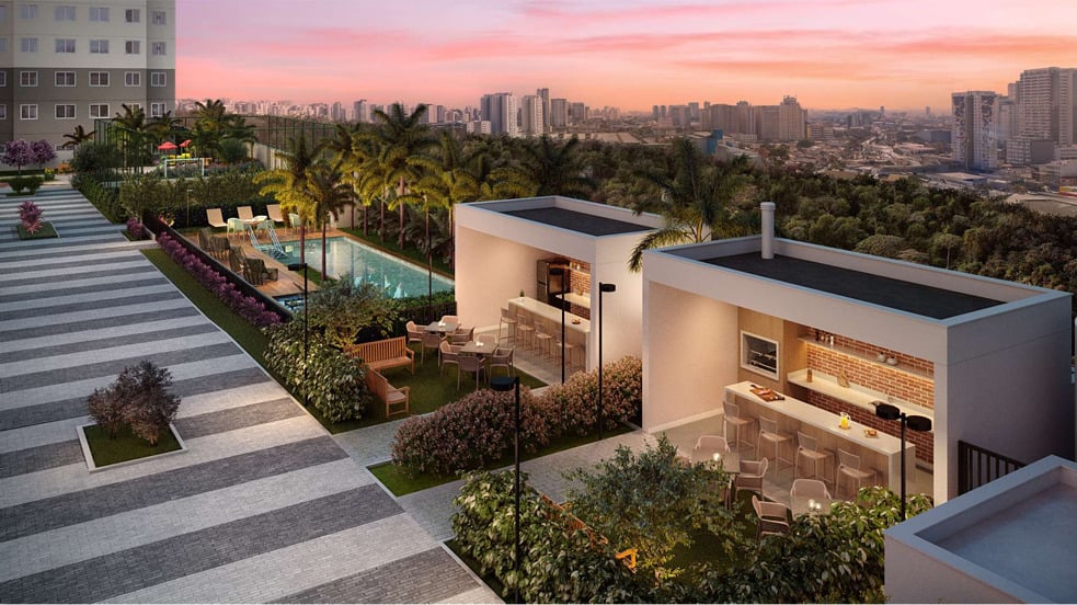 Foto do imóvel Apartamento com 2 Quartos à Venda, 49 m²em Várzea da Barra Funda - São Paulo
