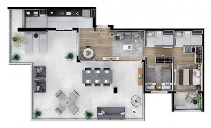 Imagem Apartamento com 2 Quartos à Venda, 66 m² em Paraíso - São Paulo