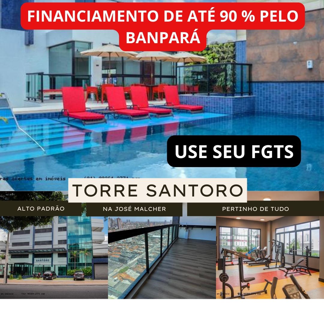 Imagem Apartamento com 3 Quartos à Venda, 123 m²em São Brás - Belém